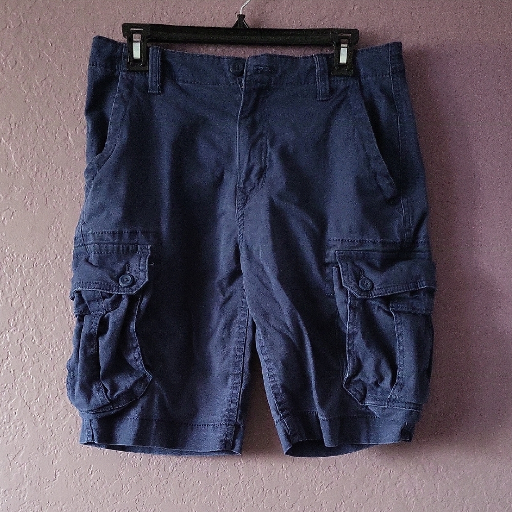 Arizona Men's Blue Cargo Shorts